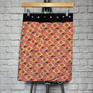 Short Summer Reversible Skirt MED w/DARTS: Jude M