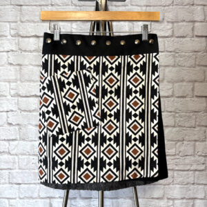 Short Summer Reversible Skirt MED: Annabelle