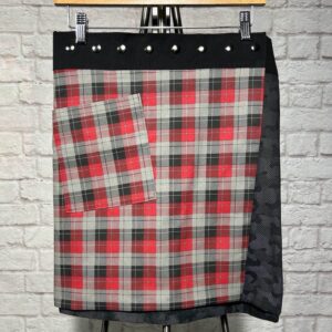 Short Summer Reversible Skirt LG: Eddy