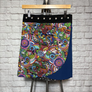 Short Summer Reversible Skirt LG: Carmen