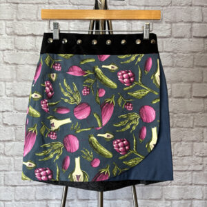 Short Summer Skirt XSM w/DARTS: Ivy